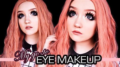 doll eye makeup tutorial|easy doll makeup look.